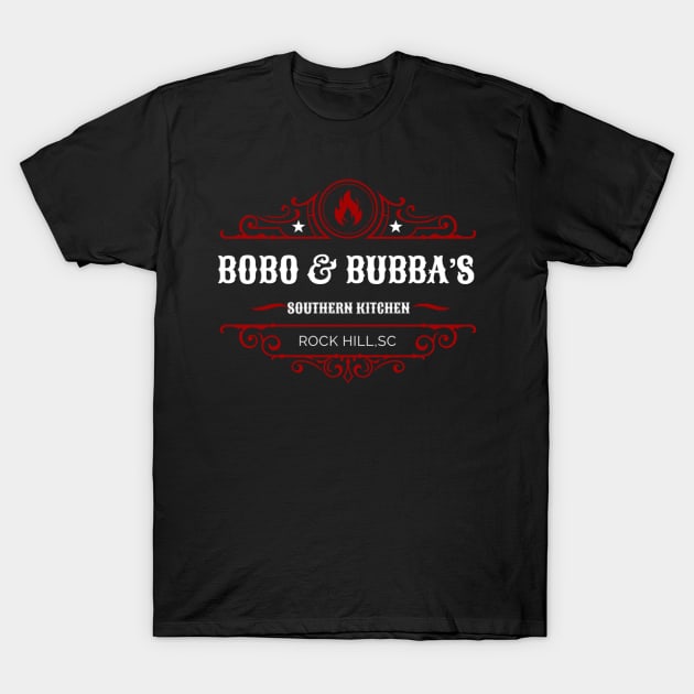 Bobo and Bubba's Logo 2 T-Shirt by Frustrationincstudios